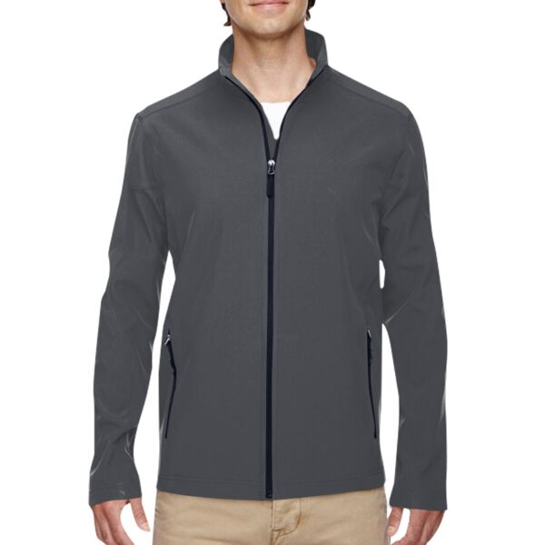 Men's Cruise Two-Layer Fleece Bonded Soft Shell Jacket Thumbnail
