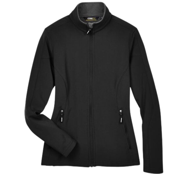 Core365 Ladies' Cruise Two-Layer Fleece Bonded Soft Shell Jacket Thumbnail