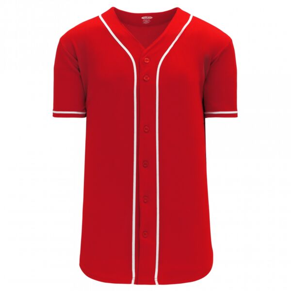 Full Button Baseball Jersey Thumbnail