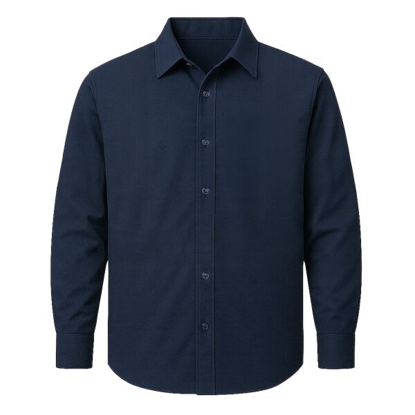 100% Cotton Collared Food Industry Long Sleeve Thumbnail