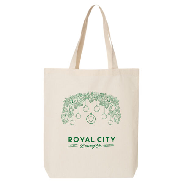 Hops Garland Christmas Tote Bag Thumbnail